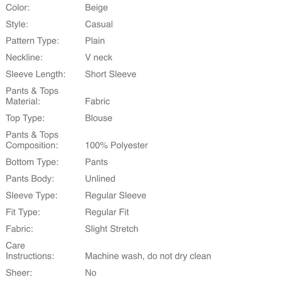 DAZY Solid Flap Detail Single Button Top & Wide Leg Pants - Picture 6 of 8